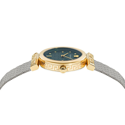 Versace Regalia 34 mm Green Dial Women Analog Watch- VE6J00623