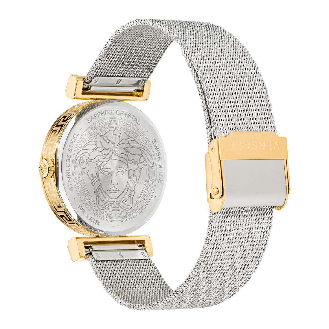 Versace Regalia 34 mm Green Dial Women Analog Watch VE6J00623