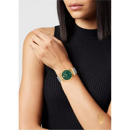 Versace Regalia 34 mm Green Dial Women Analog Watch- VE6J00623