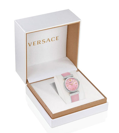 Versace Wrist Watch Women Pink Dial - Ve6J00823