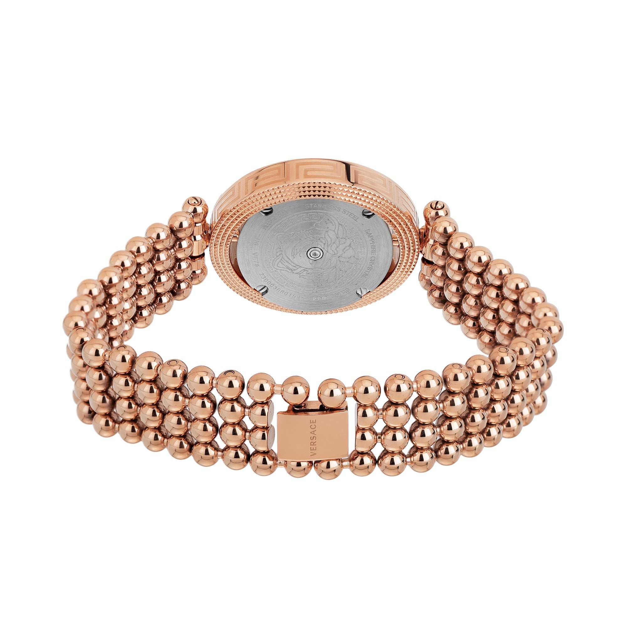 Versace 25 mm Rose Gold Dial Analog Women Watch VE7901823