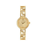 Versace Gold Tone 28 mm Dial Women Analogue Watch VE7A00323