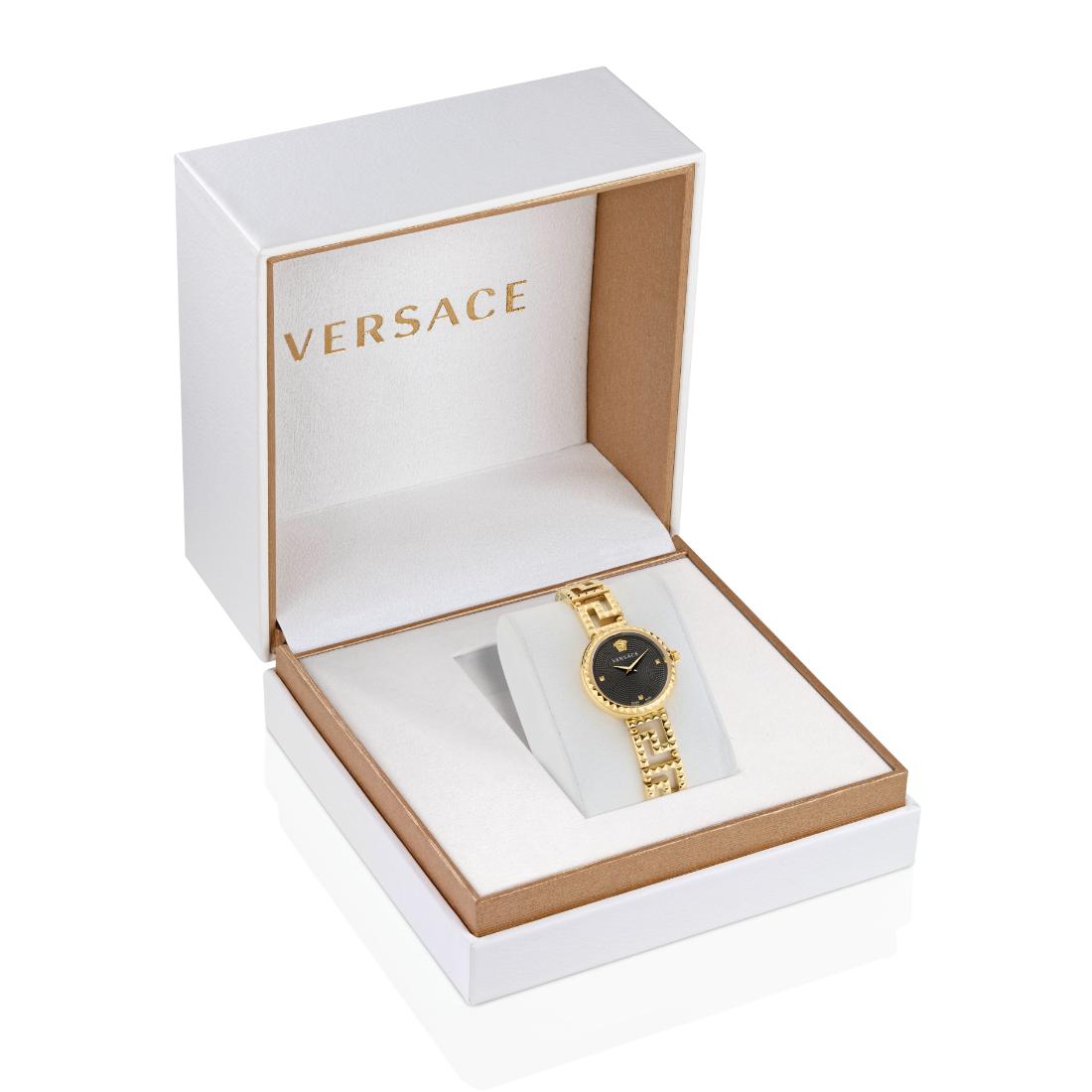 Versace Black 28 mm Dial Women Analogue Watch VE7A00423