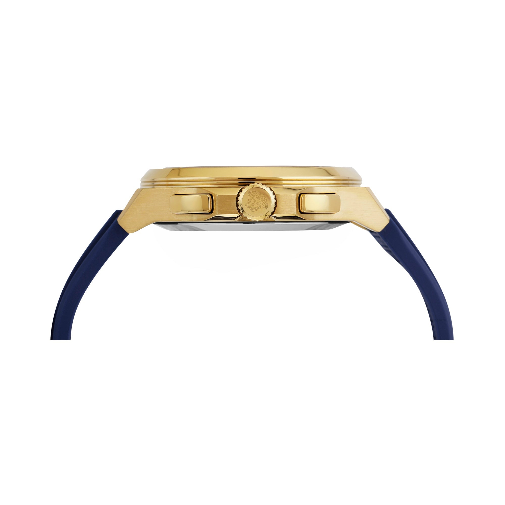 Versace 43 mm Blue Dial Analog Men Watch VE7CA0323