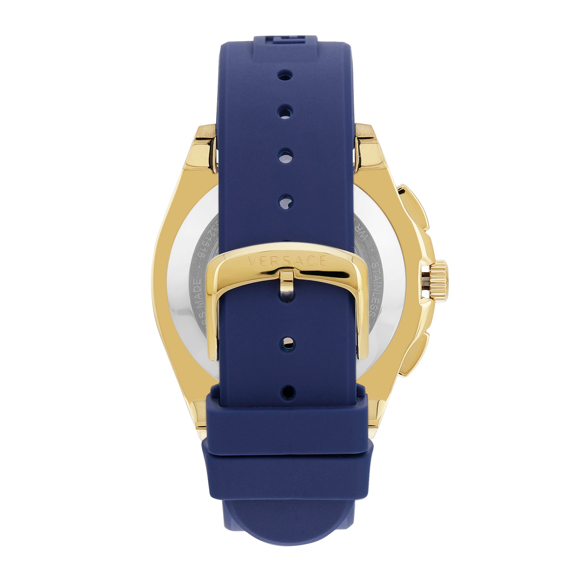 Versace 43 mm Blue Dial Analog Men Watch VE7CA0323