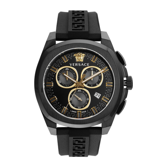 Versace Black Dial Watch