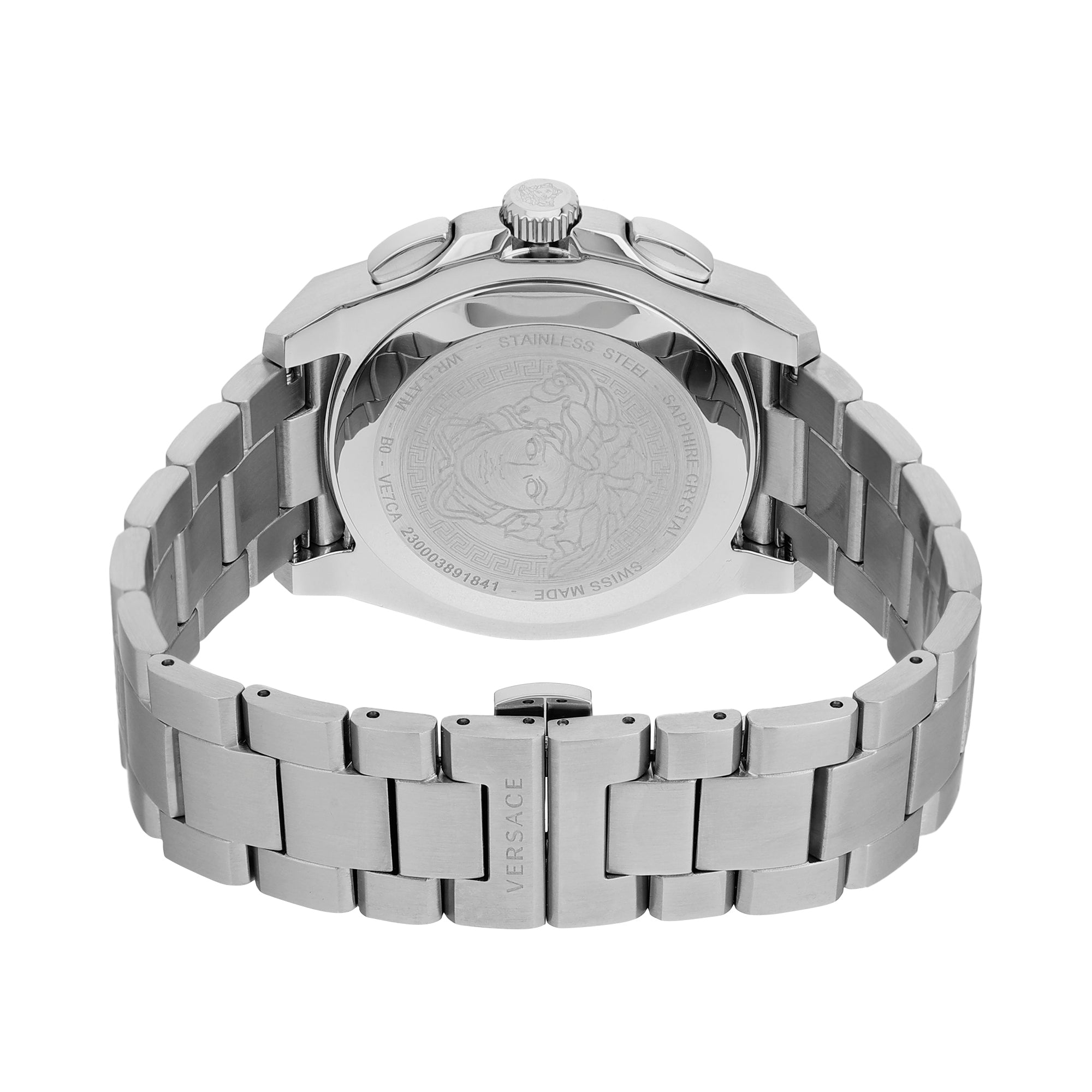 Versace 43 mm Black Dial Analog Men Watch VE7CA0723