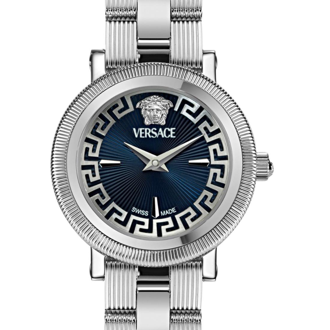Versace Blue 28 mm Dial Women Analogue Watch VE8CA0124
