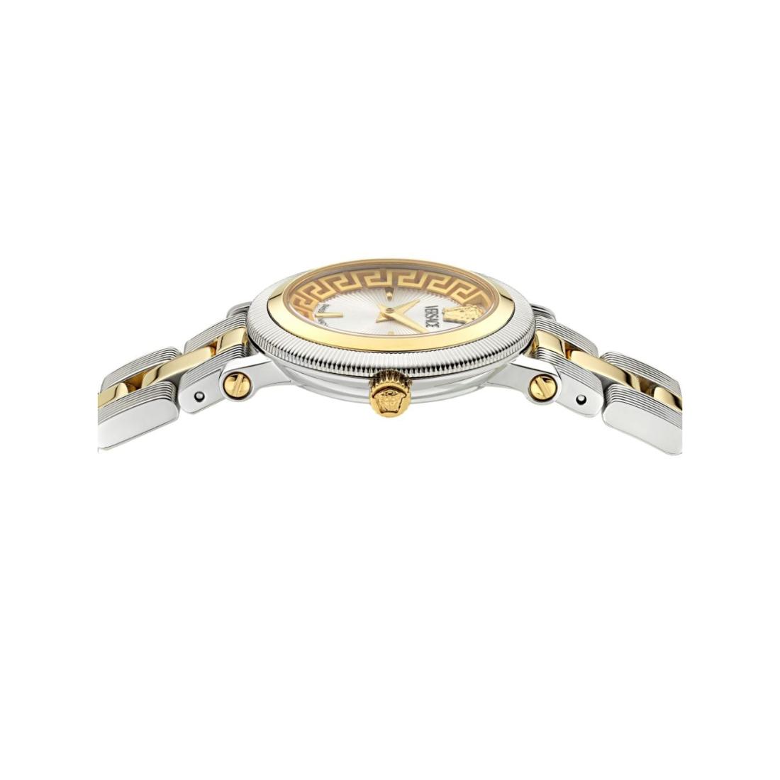 Versace White Silver 28 mm Dial Women Analogue Watch VE8CA0224