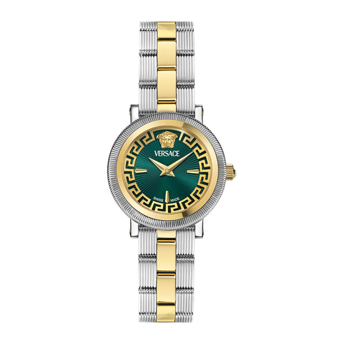 Versace Green 28 mm Dial Women Analogue Watch - VE8CA0324