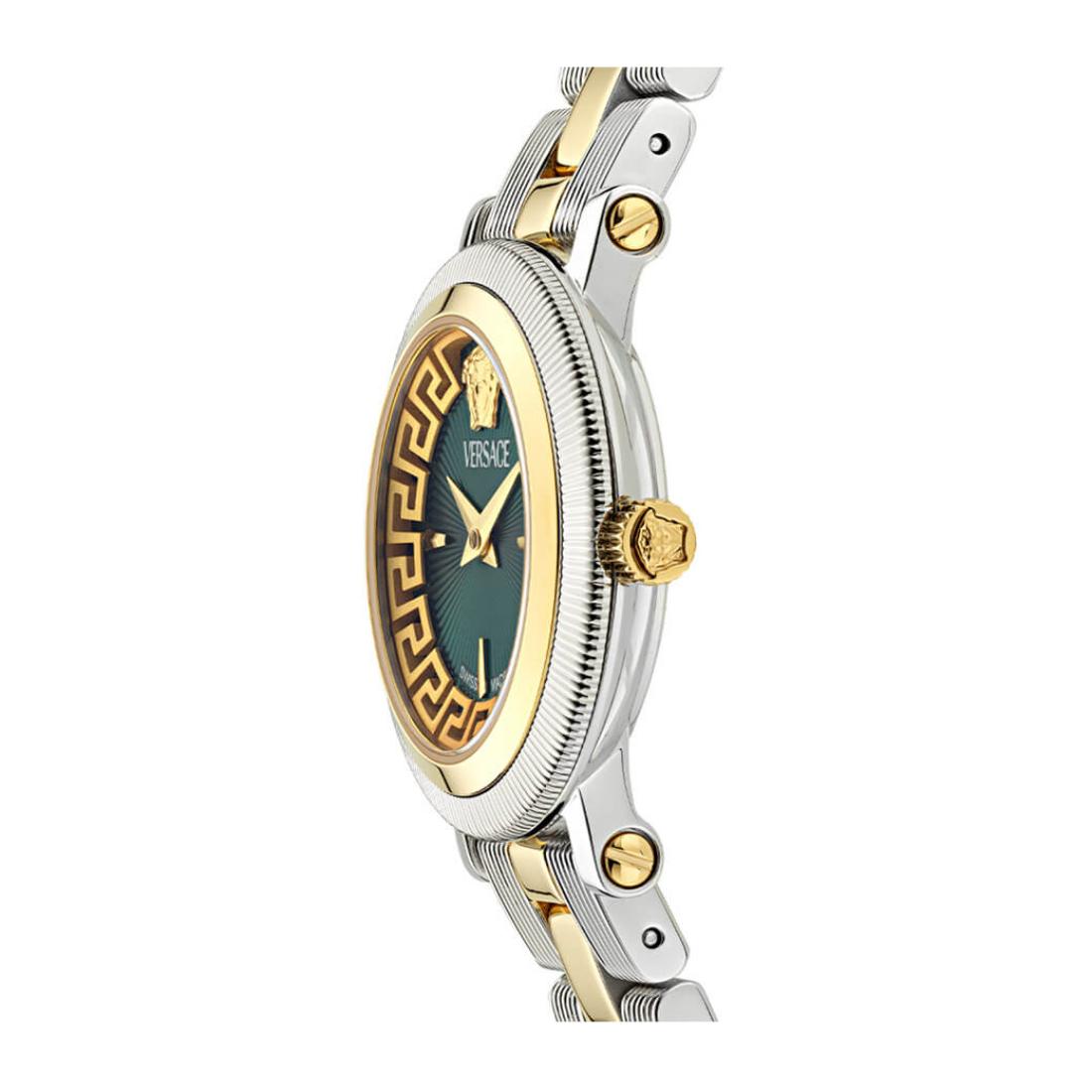 Versace Green 28 mm Dial Women Analogue Watch - VE8CA0324