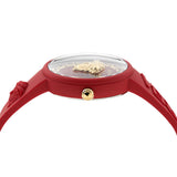Versace Iconic.Medusa Pop 39 mm Red Dial Unisex Analog Watch VE8J00324