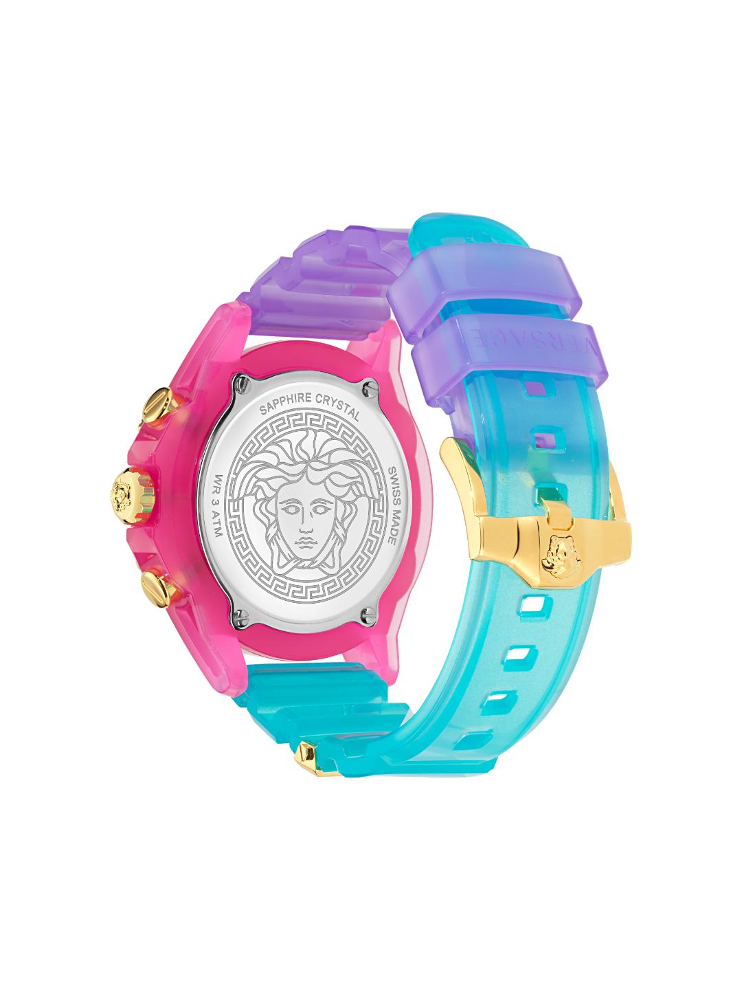 Versace ICON ACTIVE Unisex 44 mm Multicolor Dial Analog Watch VE8P00424