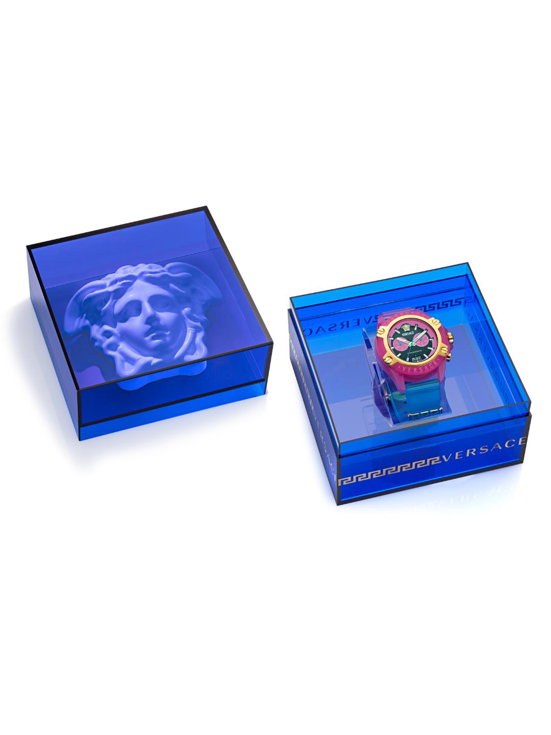 Versace ICON ACTIVE Unisex 44 mm Multicolor Dial Analog Watch VE8P00424
