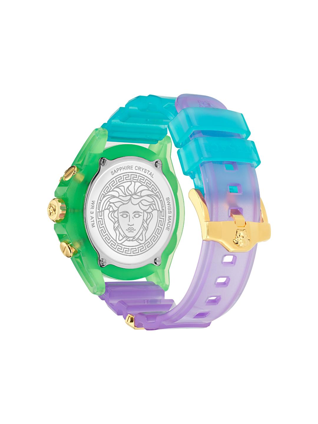 Versace ICON ACTIVE Unisex 44 mm Multicolor Dial Analog Watch VE8P00524