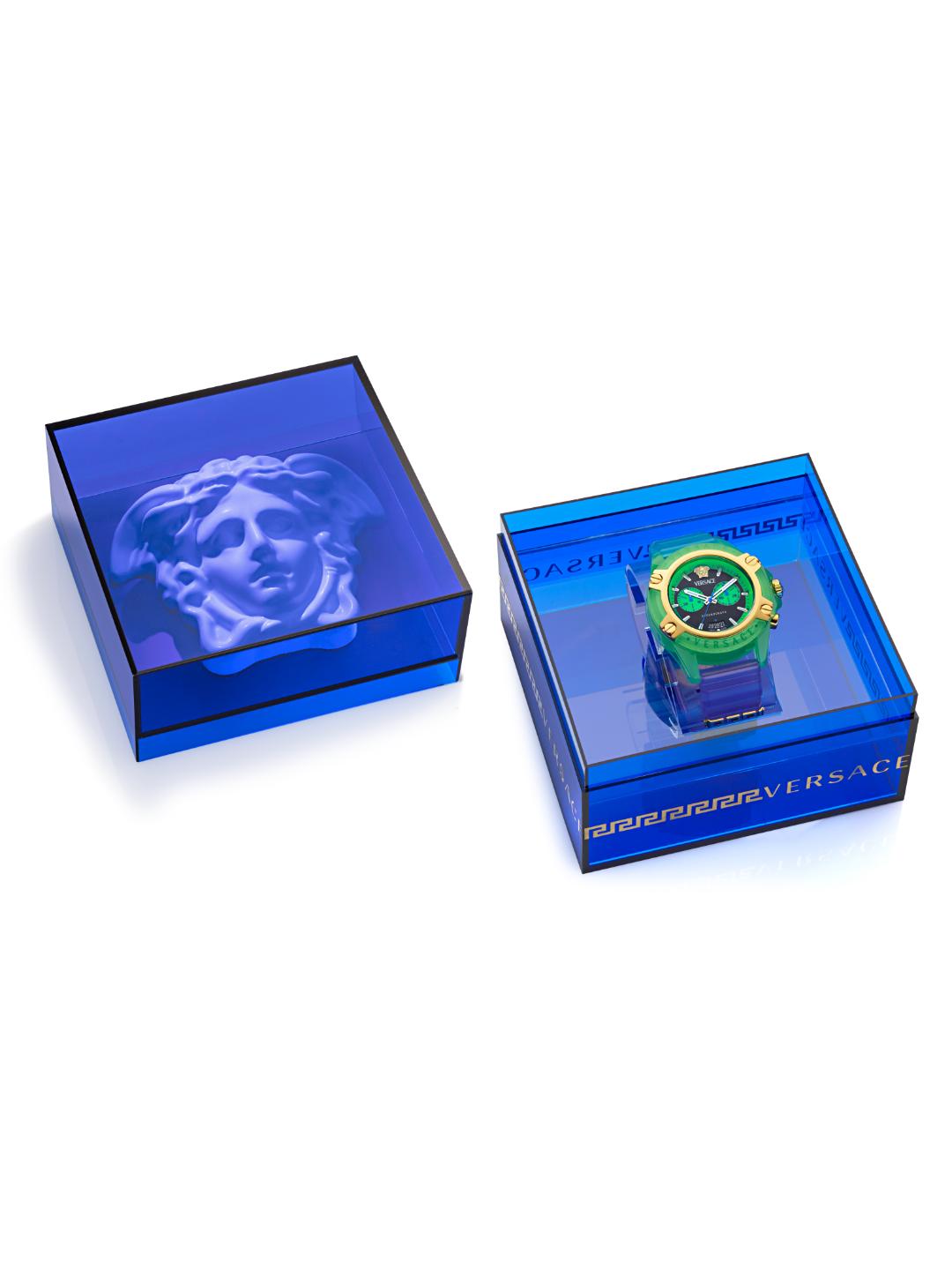 Versace ICON ACTIVE Unisex 44 mm Multicolor Dial Analog Watch VE8P00524