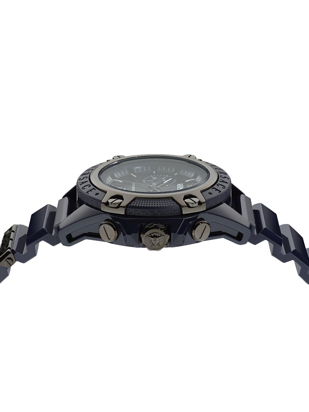 Versace ICON ACTIVE Unisex 44 mm Blue Dial Analog Watch VE8P00624