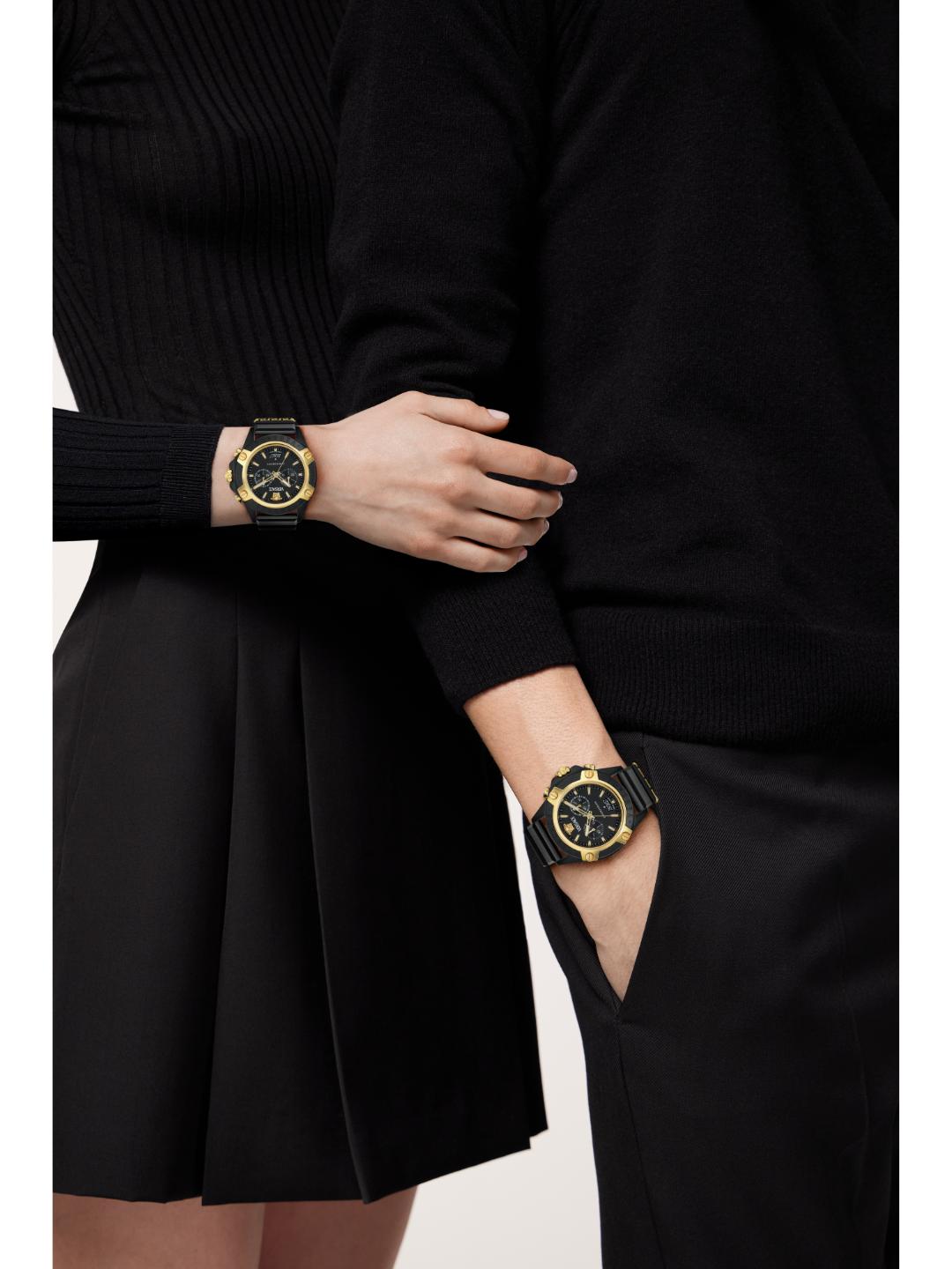 Versace ICON ACTIVE Unisex 44 mm Multicolor Dial Analog Watch VE8P00724