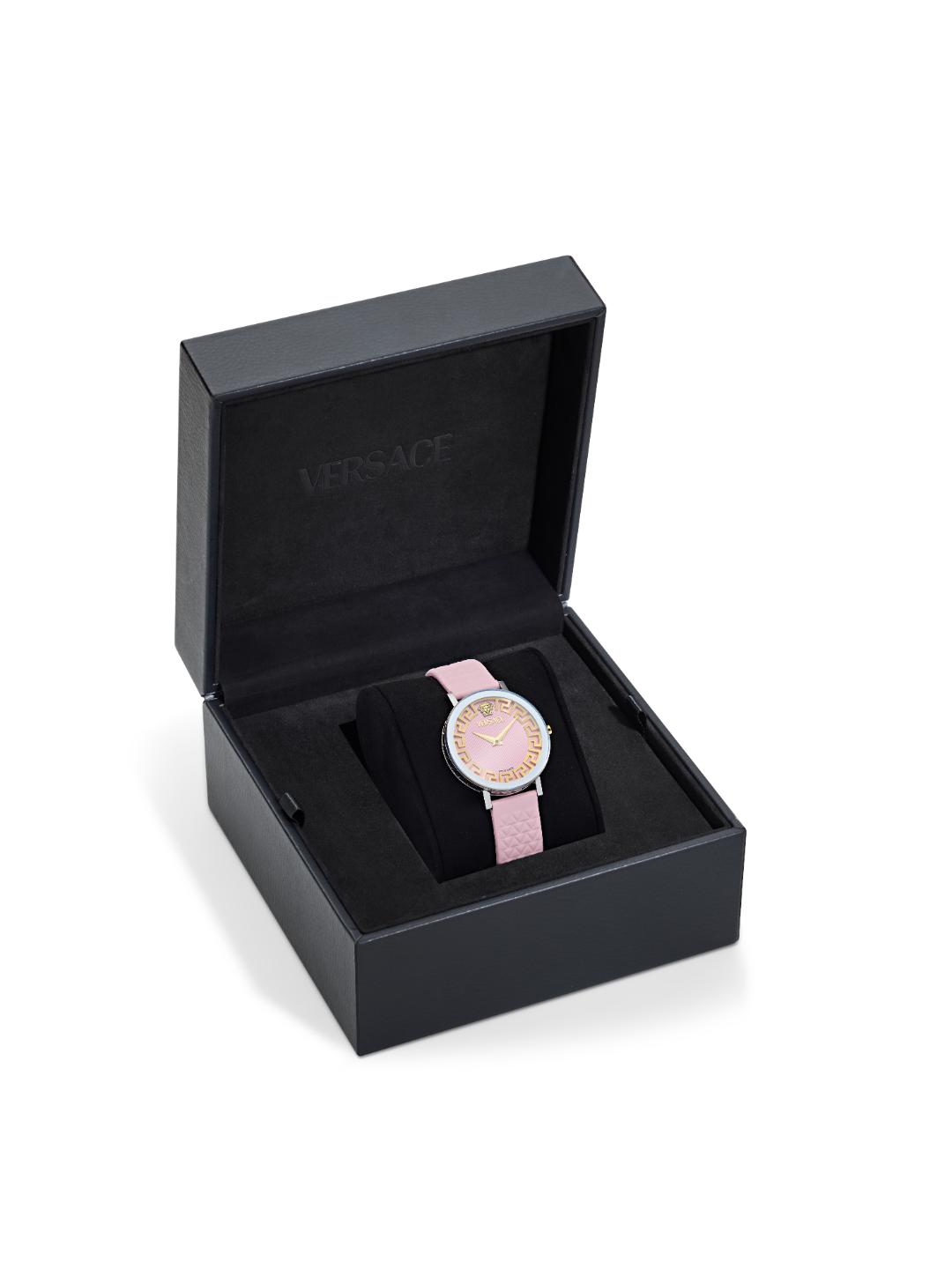 Versace Daedalus Women 35 mm Pink Dial Analog Watch VE9A00124