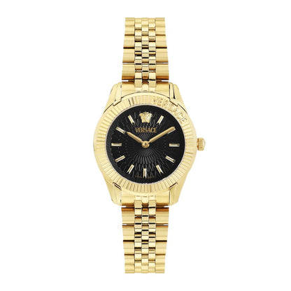 Versace Greca 30 mm Black Dial Women Analog Watch- VE9CA0424