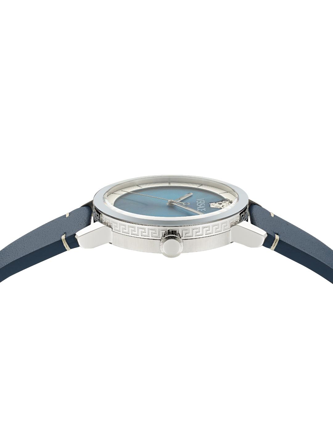 Versace V-HELIX Men 40 x 49,50 mm Blue Dial Analog Watch VE9G00124