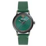 Versace V-HELIX Men 40 x 49,50 mm Green Dial Analog Watch VE9G00224