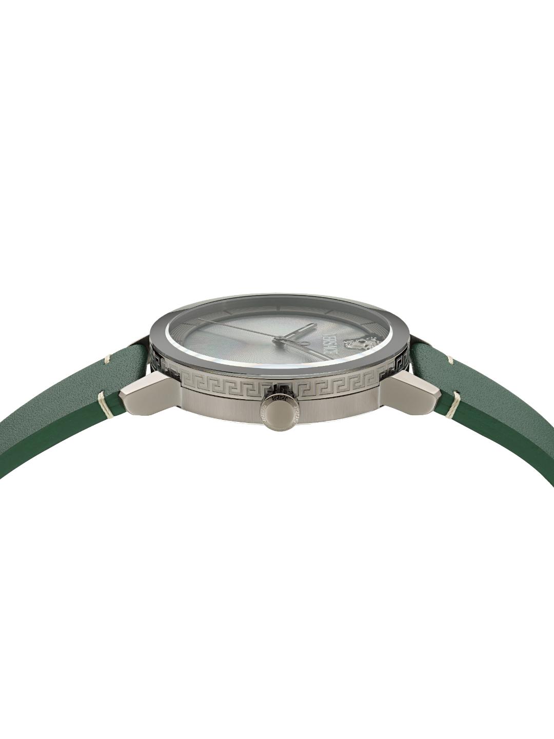 Versace V-HELIX Men 40 x 49,50 mm Green Dial Analog Watch VE9G00224