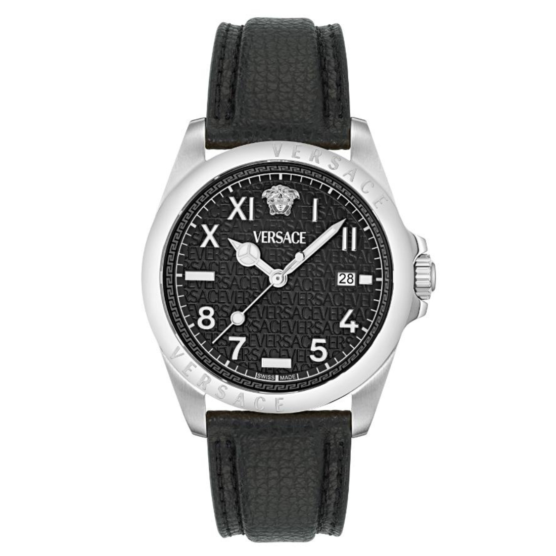 Versace VERSACE ANTEO Men 41 mm Black Dial Analog Watch VE9H00124