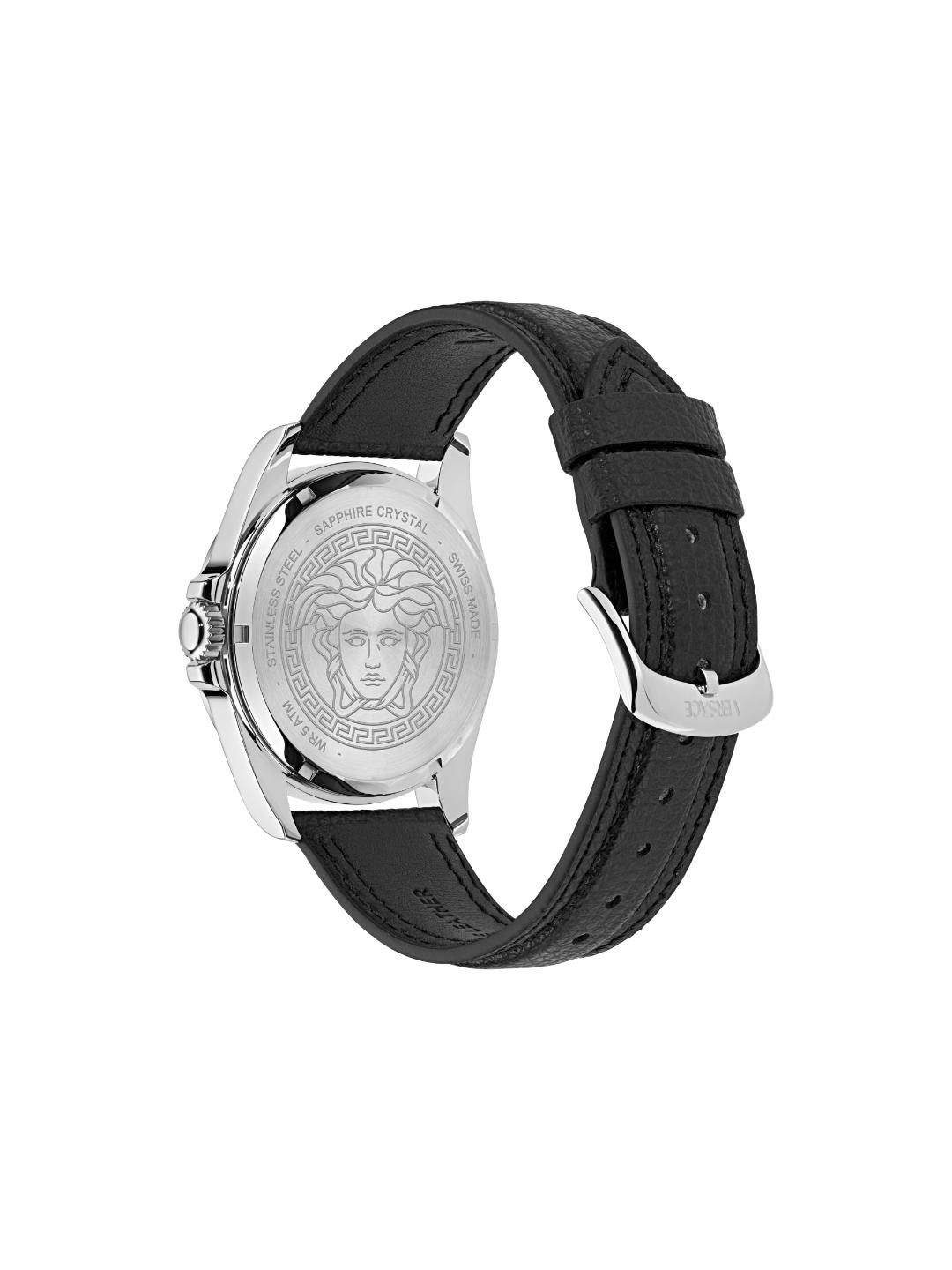 Versace VERSACE ANTEO Men 41 mm Black Dial Analog Watch VE9H00124