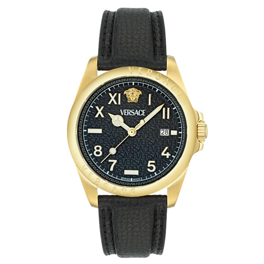 Versace VERSACE ANTEO Men 41 mm Black Dial Analog Watch VE9H00224