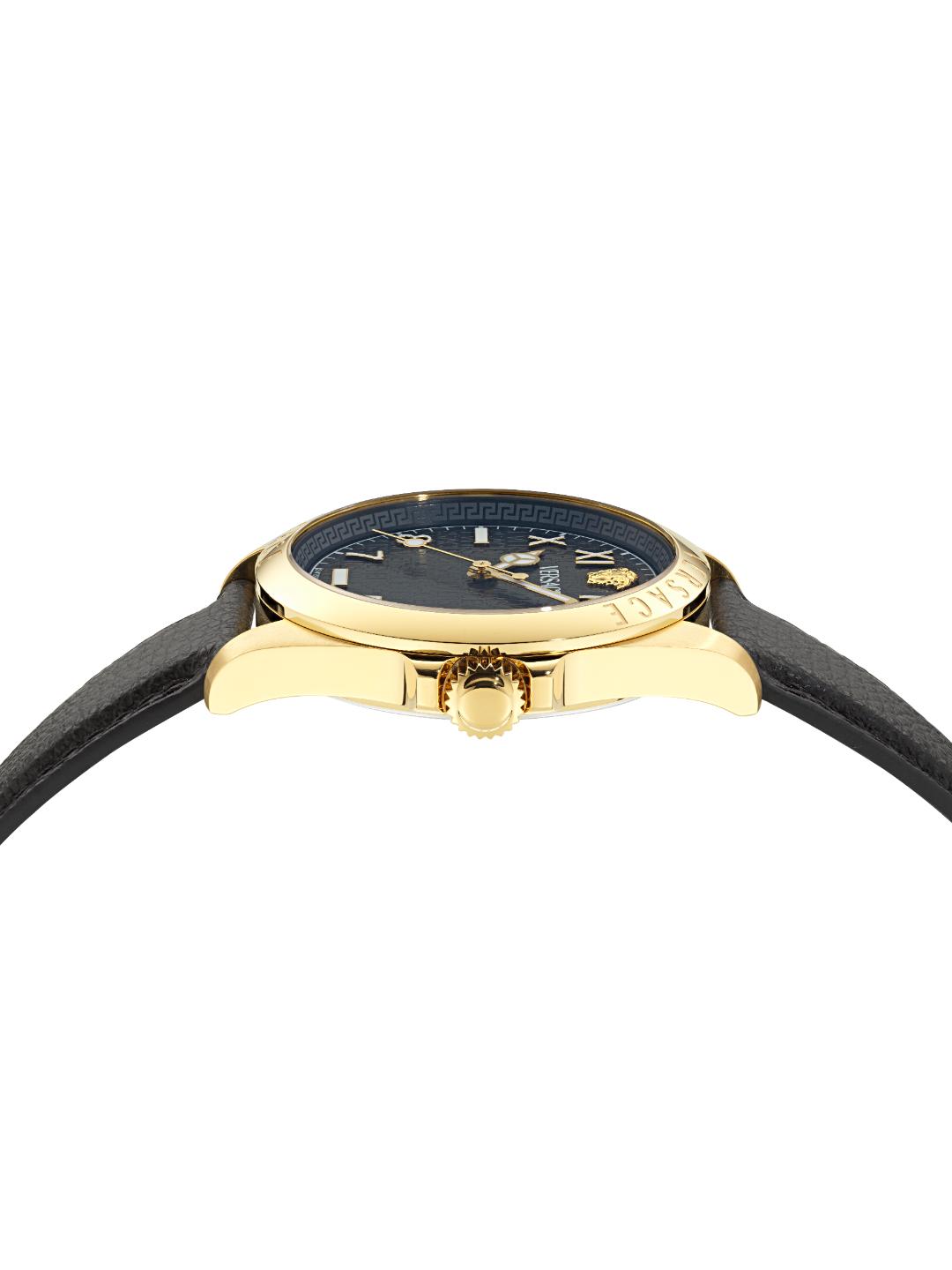 Versace VERSACE ANTEO Men 41 mm Black Dial Analog Watch VE9H00224