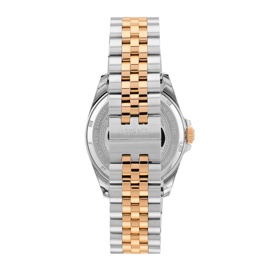 Versace Anteo 41 mm White Silver Dial Men Analog Watch VE9H00824