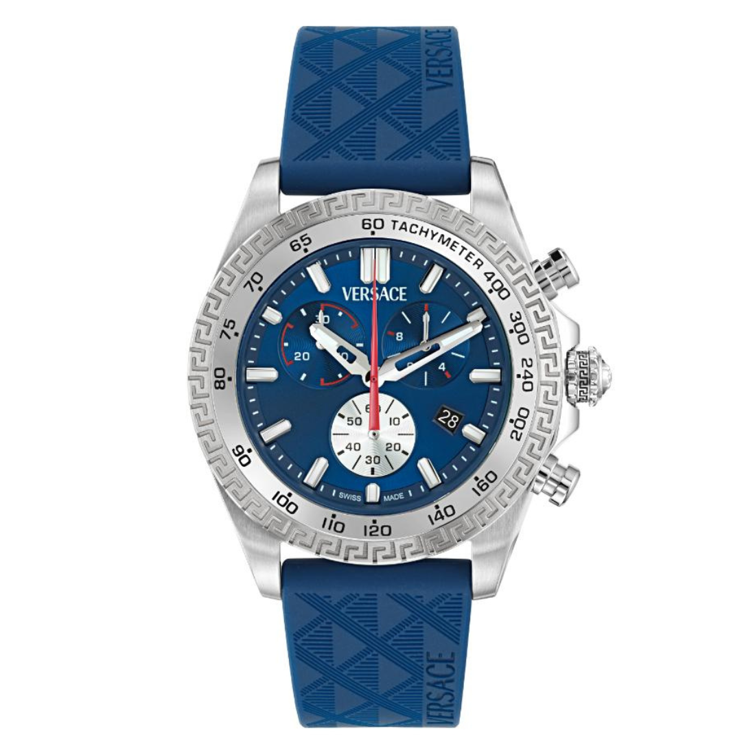 Versace CHRONO X Men 44 mm Blue Dial Watch VE9K00124