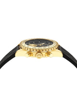 Versace CHRONO X Men 44 mm Black Dial Watch VE9K00224