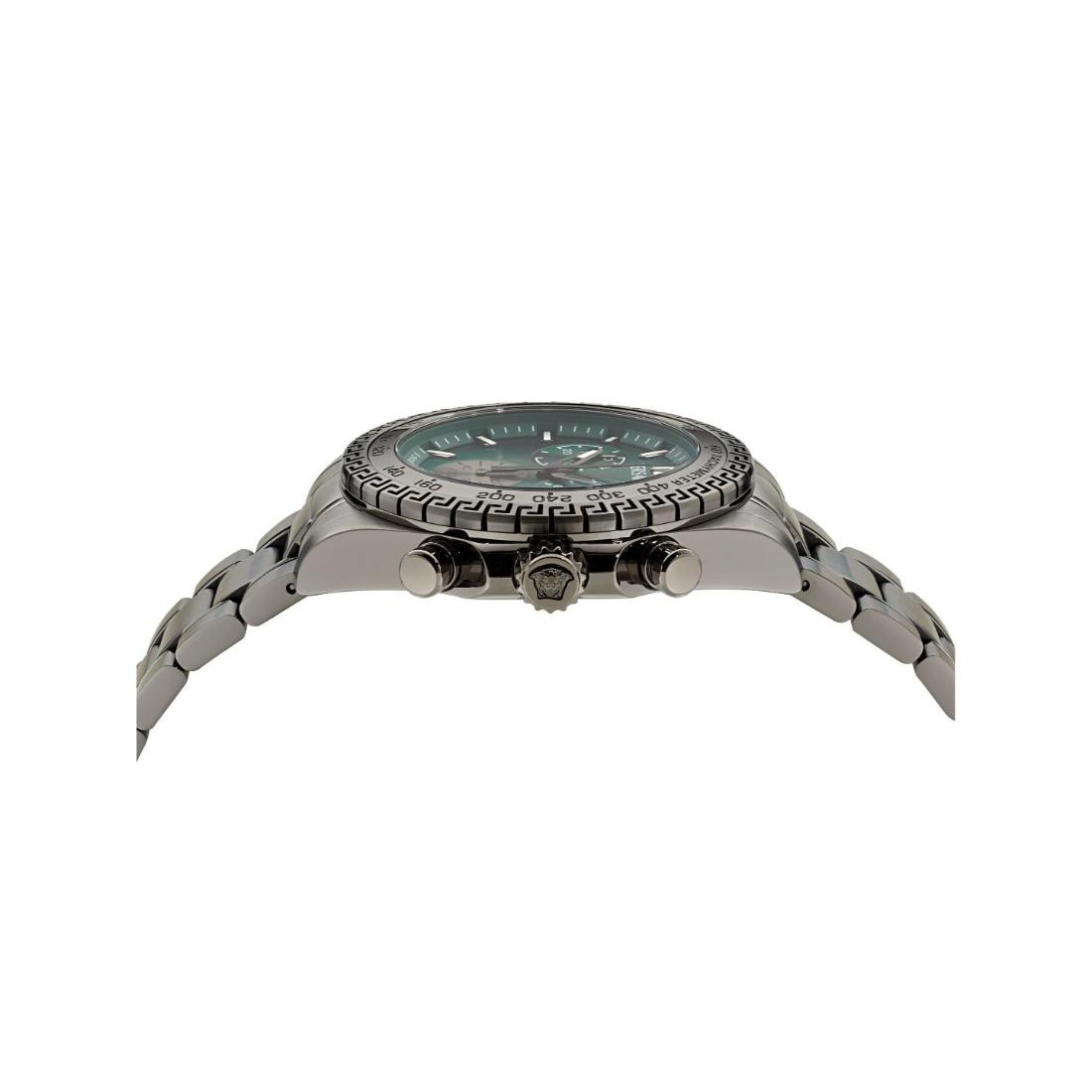 Versace Chrono X 44 mm Size Green Dial Men Analog Watch VE9K00624
