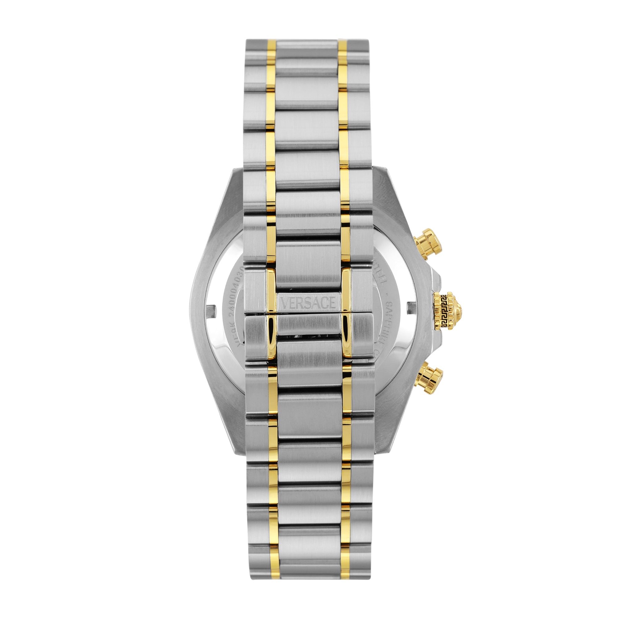 Versace Chrono X 44 mm Green Dial Men Chrono Watch VE9K01024