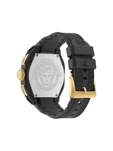 Versace V-LEGEND Men 44 mm Black Dial Chrono Watch VE9L00124