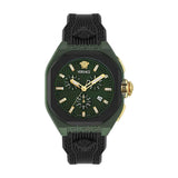 Versace V Legend Chrono 44x52 mm Green Dial Unisex Watch VE9L00625