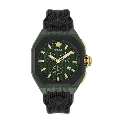 Versace V-Legend Chrono 44x52 mm Green Dial Unisex Watch- VE9L00625