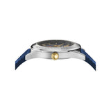 Versace V Code Gmt.Scpecial 42 mm Blue Dial Men Analog Watch VEAFA0124