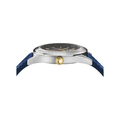Versace V-Code Gmt.Scpecial 42 mm Blue Dial Men Analog Watch- VEAFA0124