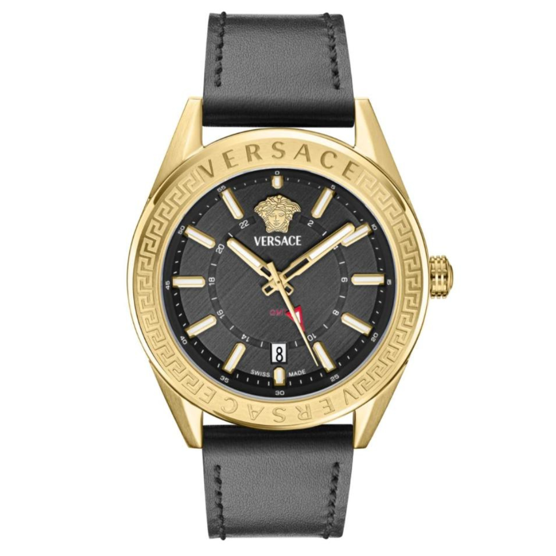 Versace Special Edition 42 mm Size Black Dial Men Analog Watch VEAFA0224