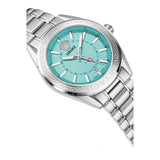 Versace V Code Gmt.Scpecial 42 mm Turquoise Dial Men Analog Watch VEAFA0324