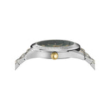 Versace V Code Gmt.Scpecial 42 mm Green Dial Men Analog Watch VEAFA0524