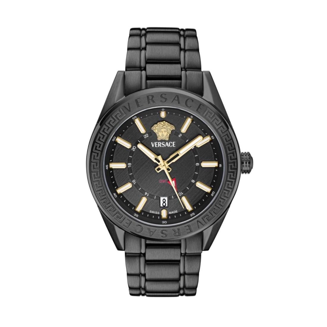 Versace Special Edition 42 mm Size Black Dial Men Analog Watch VEAFA0824