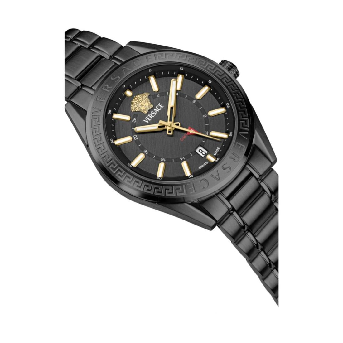 Versace Special Edition 42 mm Size Black Dial Men Analog Watch VEAFA0824