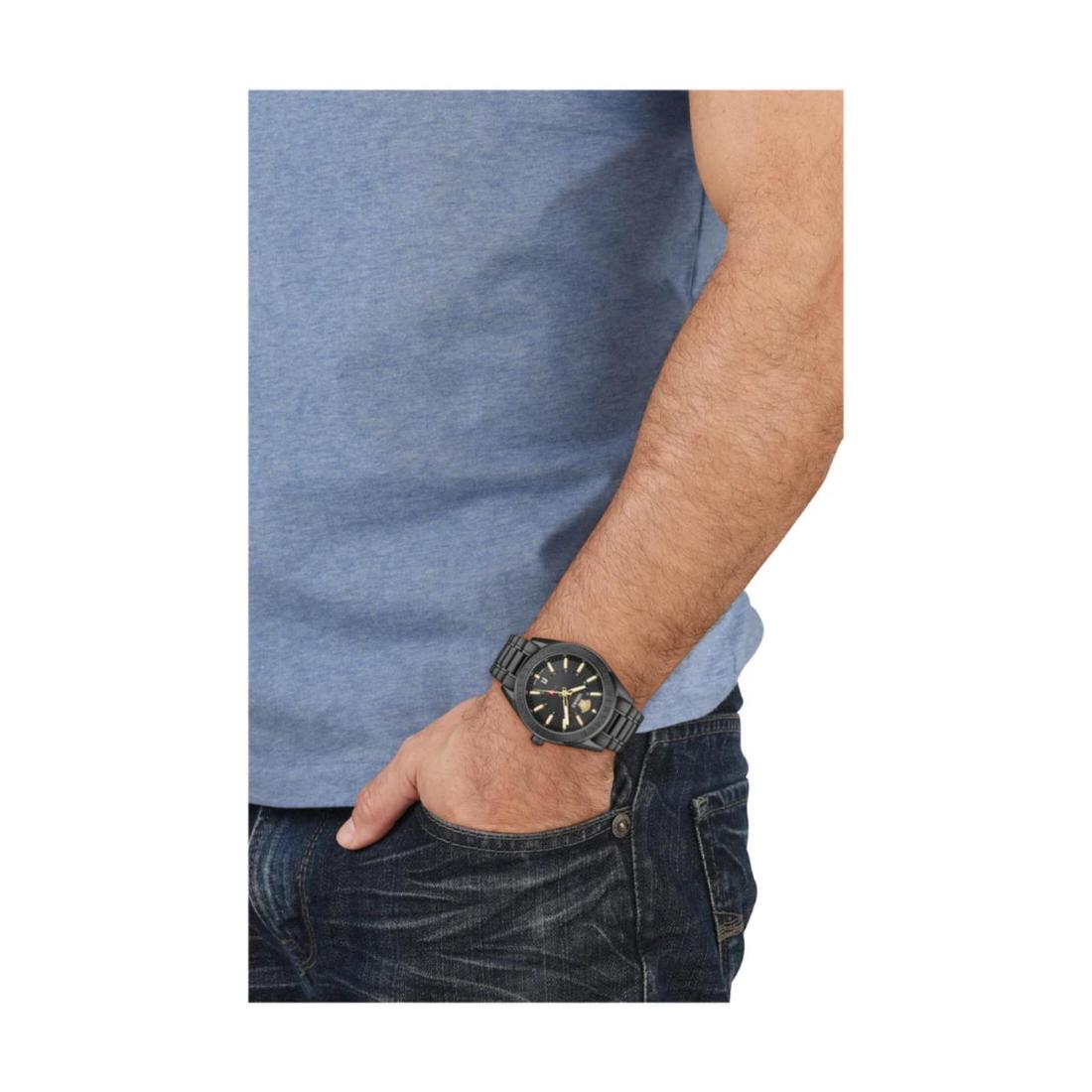Versace Special Edition 42 mm Size Black Dial Men Analog Watch VEAFA0824