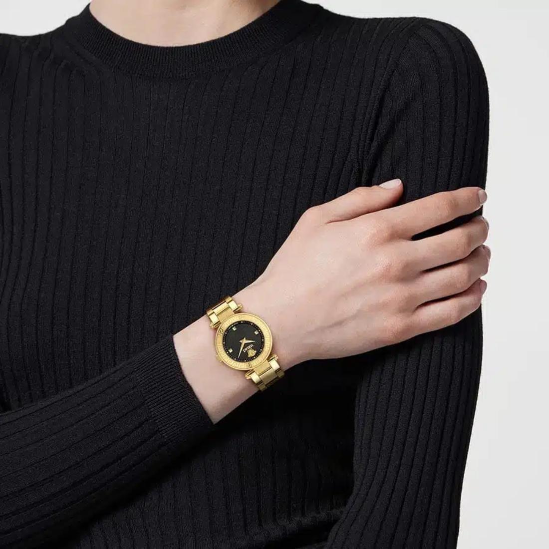 Versace Reve Petite.Special 30 mm Black Dial Women Analog Watch VEBFA0424