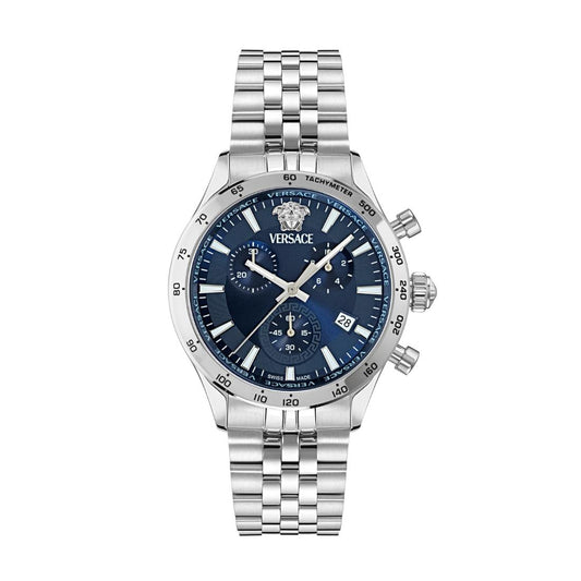 Versace Helleny.Chrono 39 mm Blue Dial Men Watch- VECFA0124