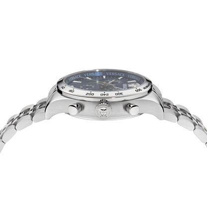 Versace Helleny.Chrono 39 mm Blue Dial Men Watch- VECFA0124